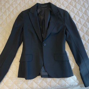 Theory Black Blazer-Size 2